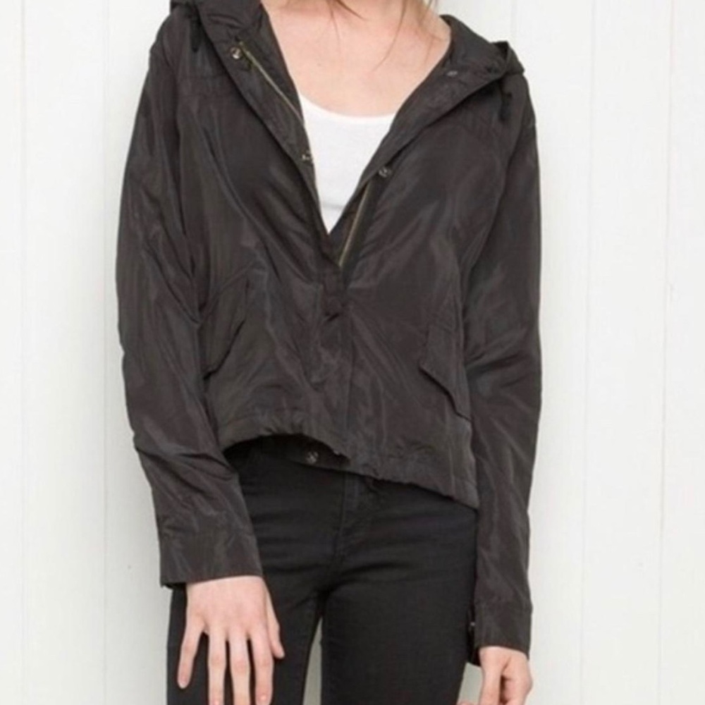 Brandy Melville hooded windbreaker